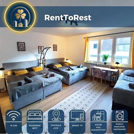 Апартаменты Rtr Essen - Fuer Bis Zu 8 Personen - Voll Ausgestattet - Zentral Limbecker Platz - Messe - Uniklinikum - Smart Tv - Modern Экстерьер фото