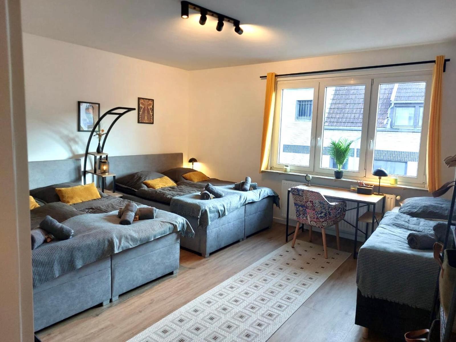 Апартаменты Rtr Essen - Fuer Bis Zu 8 Personen - Voll Ausgestattet - Zentral Limbecker Platz - Messe - Uniklinikum - Smart Tv - Modern Экстерьер фото