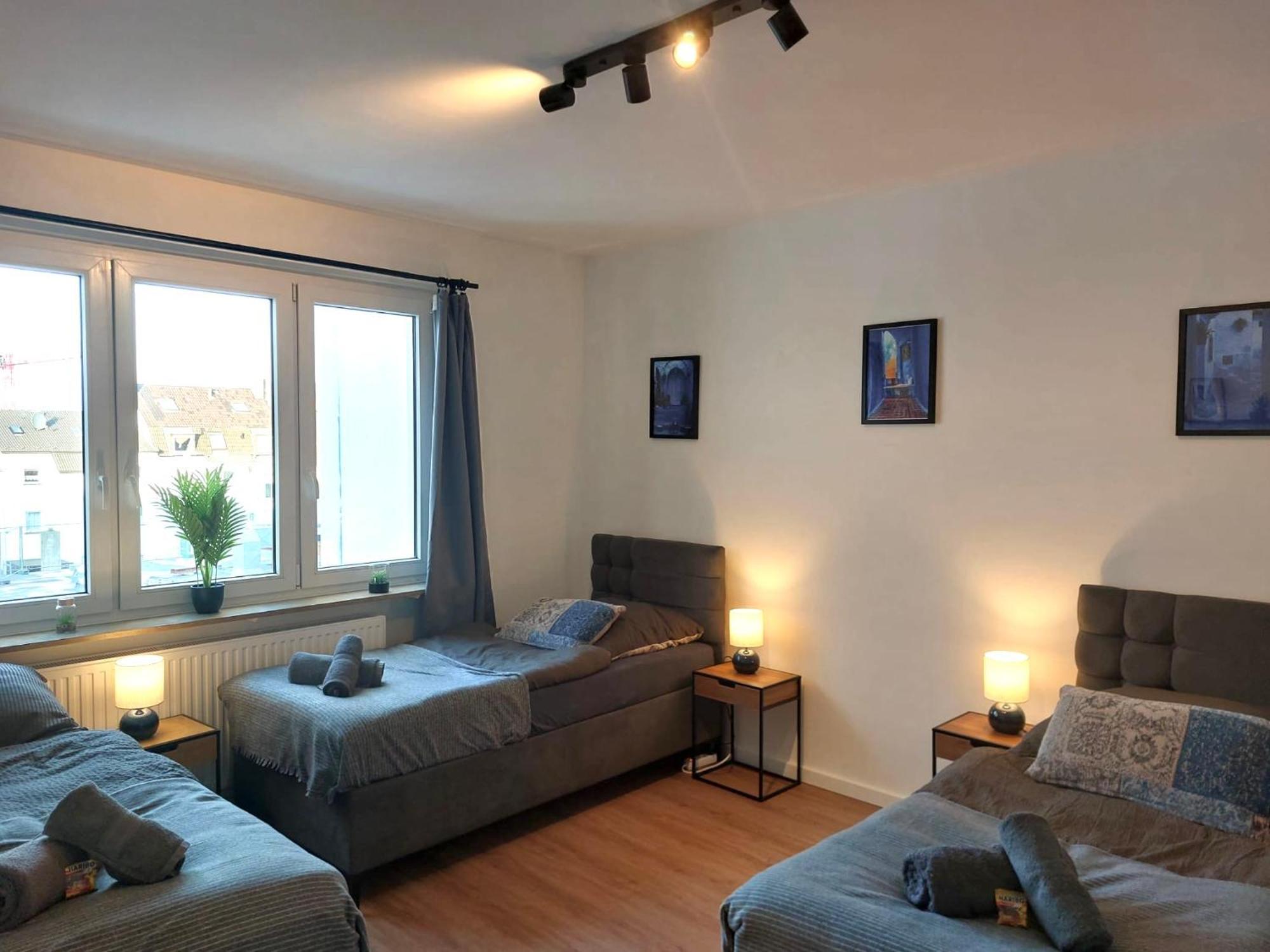 Апартаменты Rtr Essen - Fuer Bis Zu 8 Personen - Voll Ausgestattet - Zentral Limbecker Platz - Messe - Uniklinikum - Smart Tv - Modern Экстерьер фото